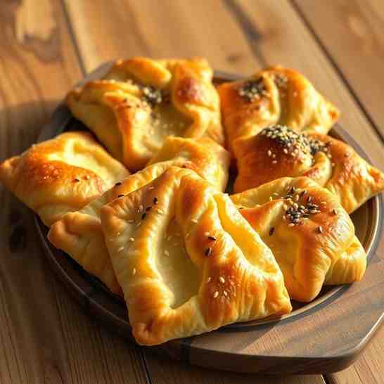 Flaky Israeli Potato Bourekas - Best Baked Cheese Pastries